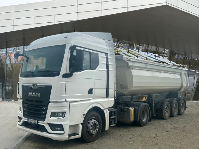 MAN TGX 18.470 4x2 BL SA hydraulika + Schwarzmüller - Тягач: фото 1 MAN TGX 18.470 4x2 BL SA hydraulika + Schwarzmüller - Тягач: фото 1