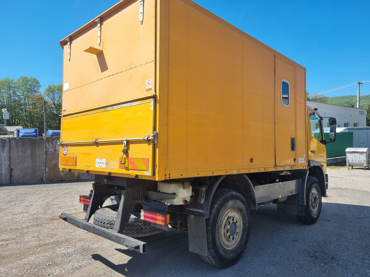 MERCEDES-BENZ ATEGO 1017 4x4 BOX + PTO - Грузовик с закрытым кузовом: фото 4 MERCEDES-BENZ ATEGO 1017 4x4 BOX + PTO - Грузовик с закрытым кузовом: фото 4
