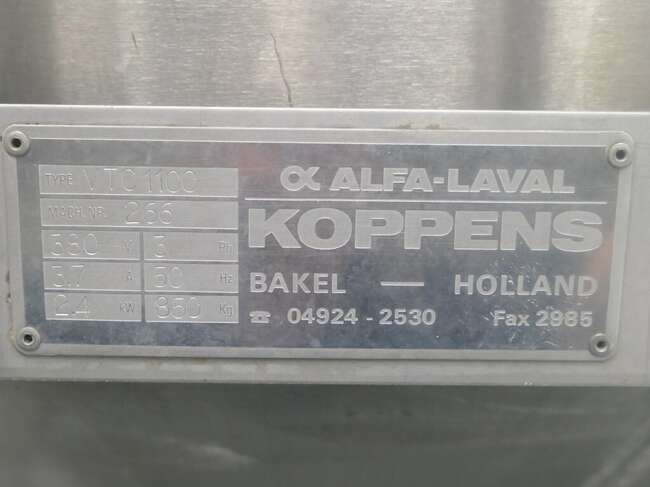 Koppens oiltank VTC1100 - Пищевое оборудование: фото 5 Koppens oiltank VTC1100 - Пищевое оборудование: фото 5