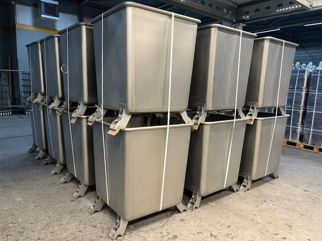 NEW Stainless steel container - Пищевое оборудование: фото 1 NEW Stainless steel container - Пищевое оборудование: фото 1