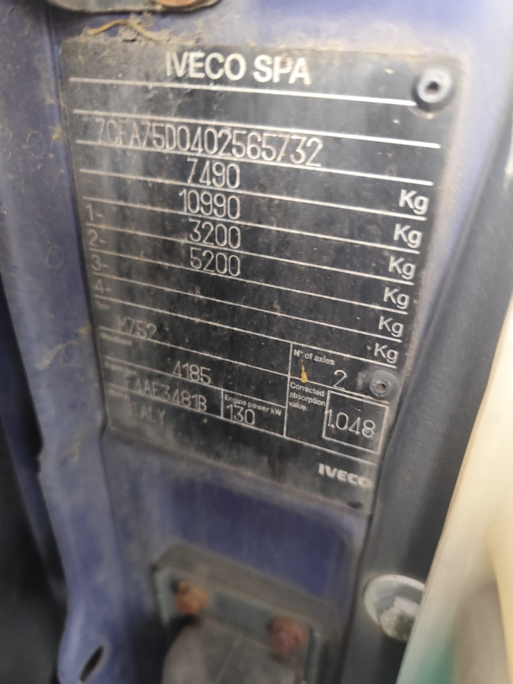 IVECO EUROCARGO 75E18 - Грузовик бортовой/ Платформа: фото 2 IVECO EUROCARGO 75E18 - Грузовик бортовой/ Платформа: фото 2