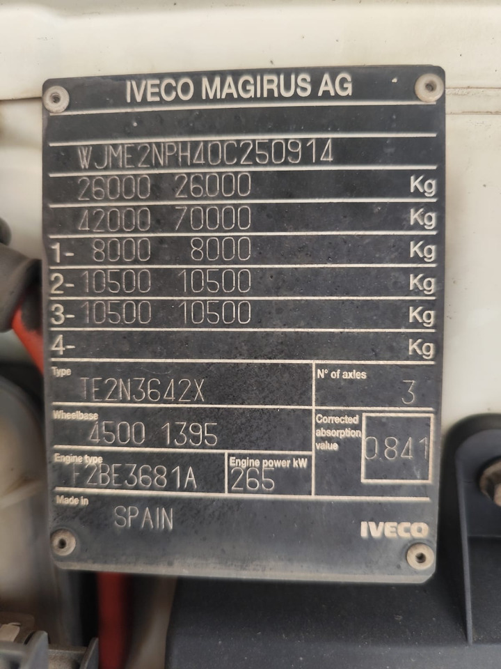 IVECO STRALIS 260S36 в лизинг IVECO STRALIS 260S36: фото 6 IVECO STRALIS 260S36 в лизинг IVECO STRALIS 260S36: фото 6