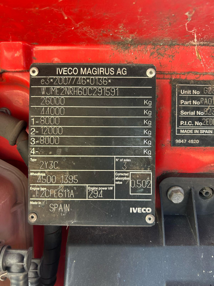 IVECO STRALIS 260S40 - Грузовик-шасси: фото 2 IVECO STRALIS 260S40 - Грузовик-шасси: фото 2