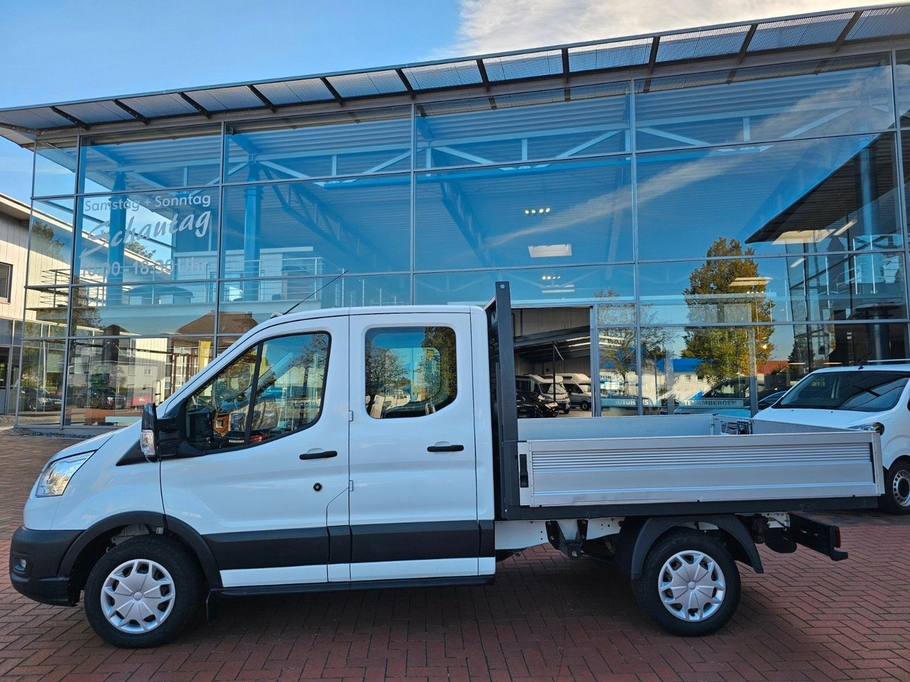 Ford Transit Pritsche 310 DoKa AHK Klima 7 Sitzer - Малотоннажный бортовой грузовик, Грузопассажирский фургон: фото 2 Ford Transit Pritsche 310 DoKa AHK Klima 7 Sitzer - Малотоннажный бортовой грузовик, Грузопассажирский фургон: фото 2