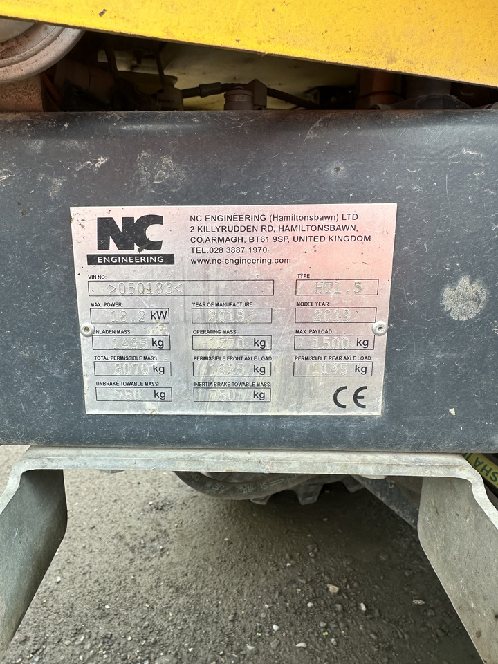 NC HT 1.5 - Мини-самосвал: фото 2 NC HT 1.5 - Мини-самосвал: фото 2