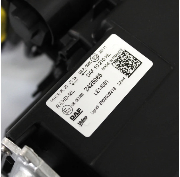 DAF XG Koplamp Rechts 2188985 Nieuw - Передняя фара для Грузовиков: фото 3 DAF XG Koplamp Rechts 2188985 Nieuw - Передняя фара для Грузовиков: фото 3