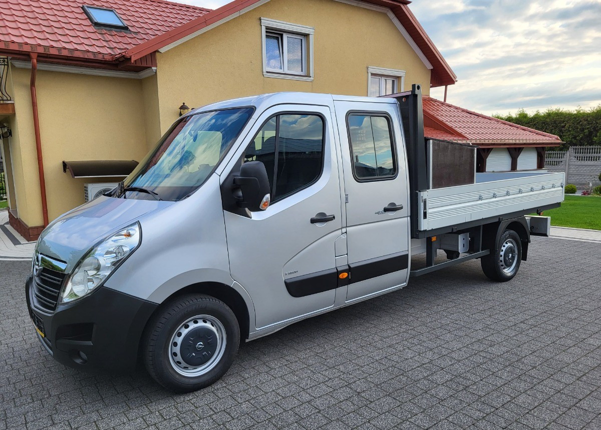Малотоннажный бортовой грузовик, Грузопассажирский фургон Opel Movano Doka 7 osobowy z Niemiec VAT 23: фото 11
