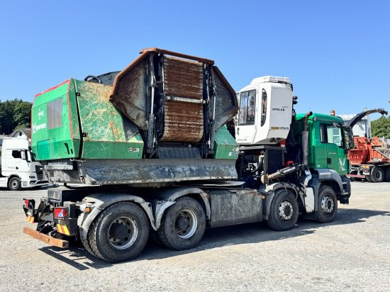 MAN TGS 35.540 8x4 mit Komptech-Zusatzeinheit - Грузовик, Измельчитель древесины: фото 3 MAN TGS 35.540 8x4 mit Komptech-Zusatzeinheit - Грузовик, Измельчитель древесины: фото 3