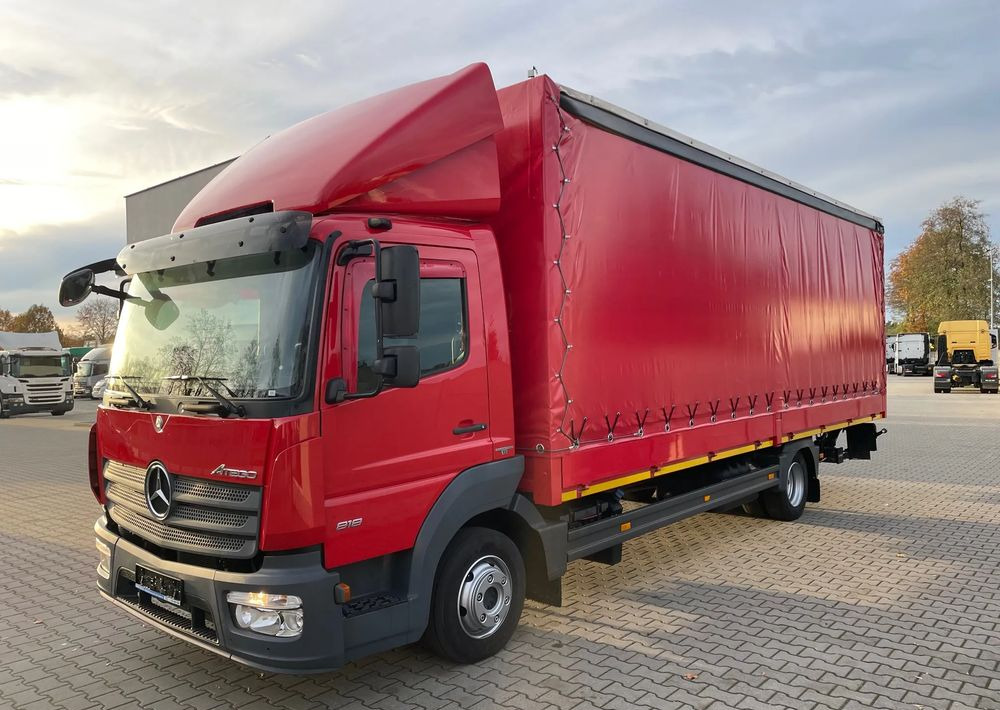 Mercedes-Benz ATEGO 818, Klima, webasto, 17 euro palet! - Тентованный грузовик: фото 2 Mercedes-Benz ATEGO 818, Klima, webasto, 17 euro palet! - Тентованный грузовик: фото 2