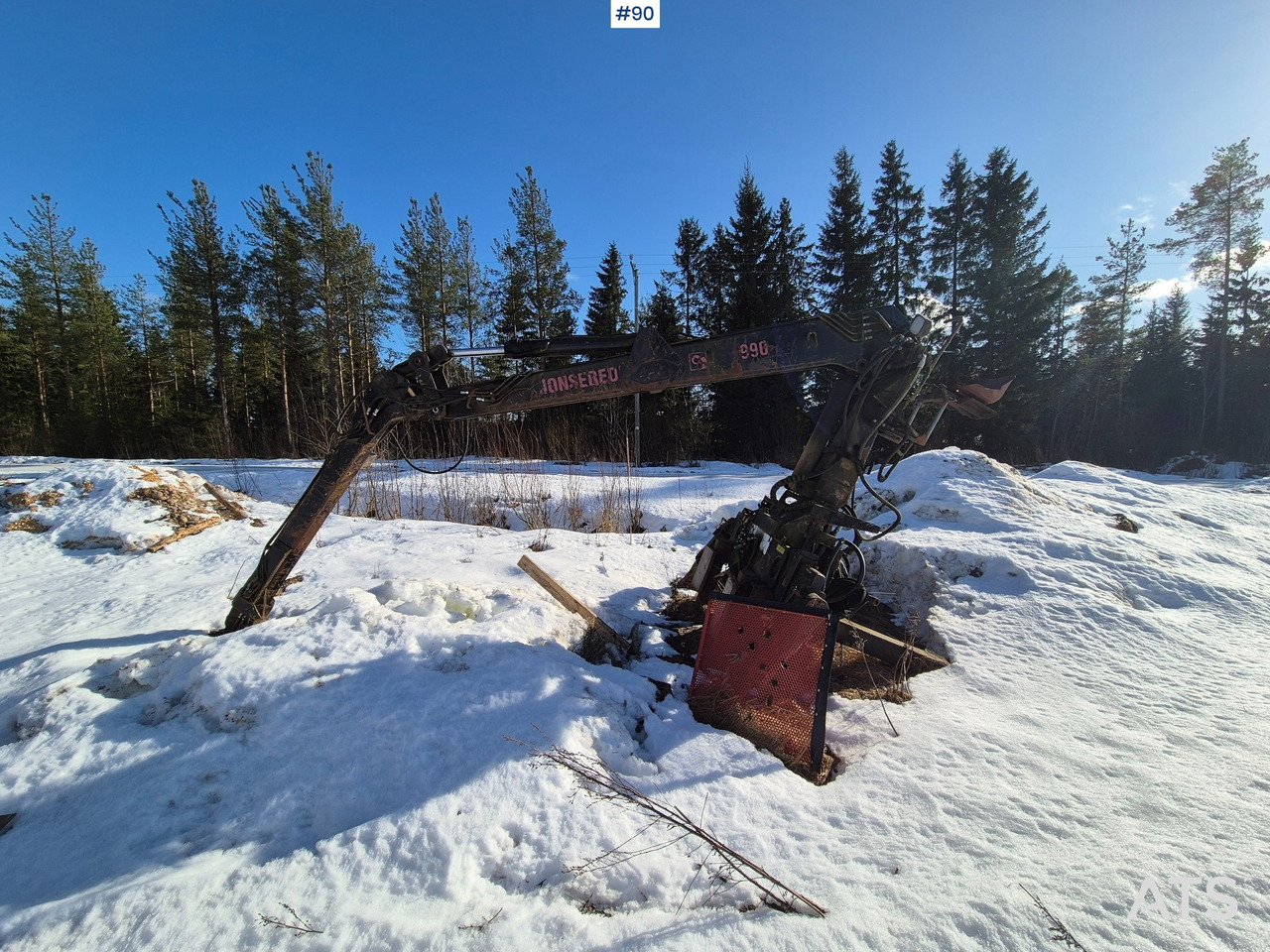 Jonsered 990 Nosturi - Кран: фото 2 Jonsered 990 Nosturi - Кран: фото 2