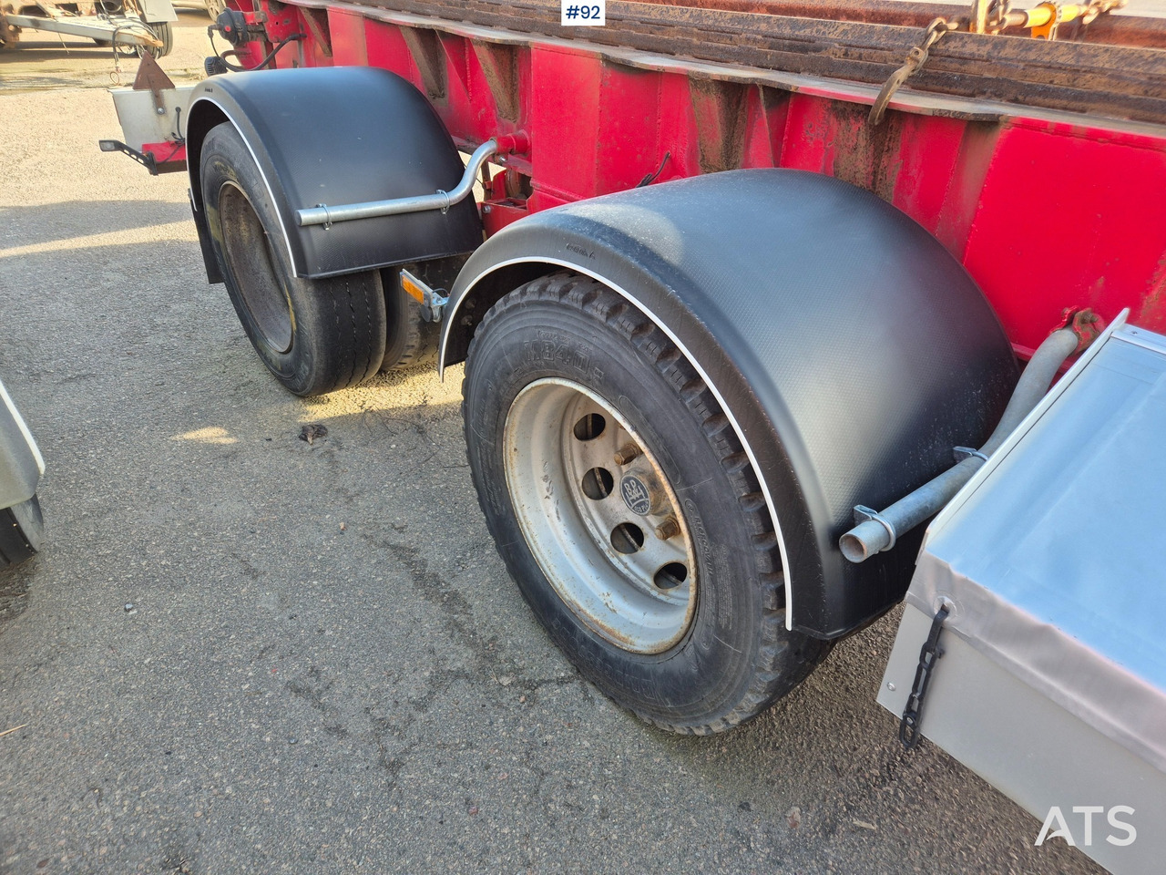 Matec Vaihtolavaperävaunu 4-akselinen - Прицеп: фото 5 Matec Vaihtolavaperävaunu 4-akselinen - Прицеп: фото 5