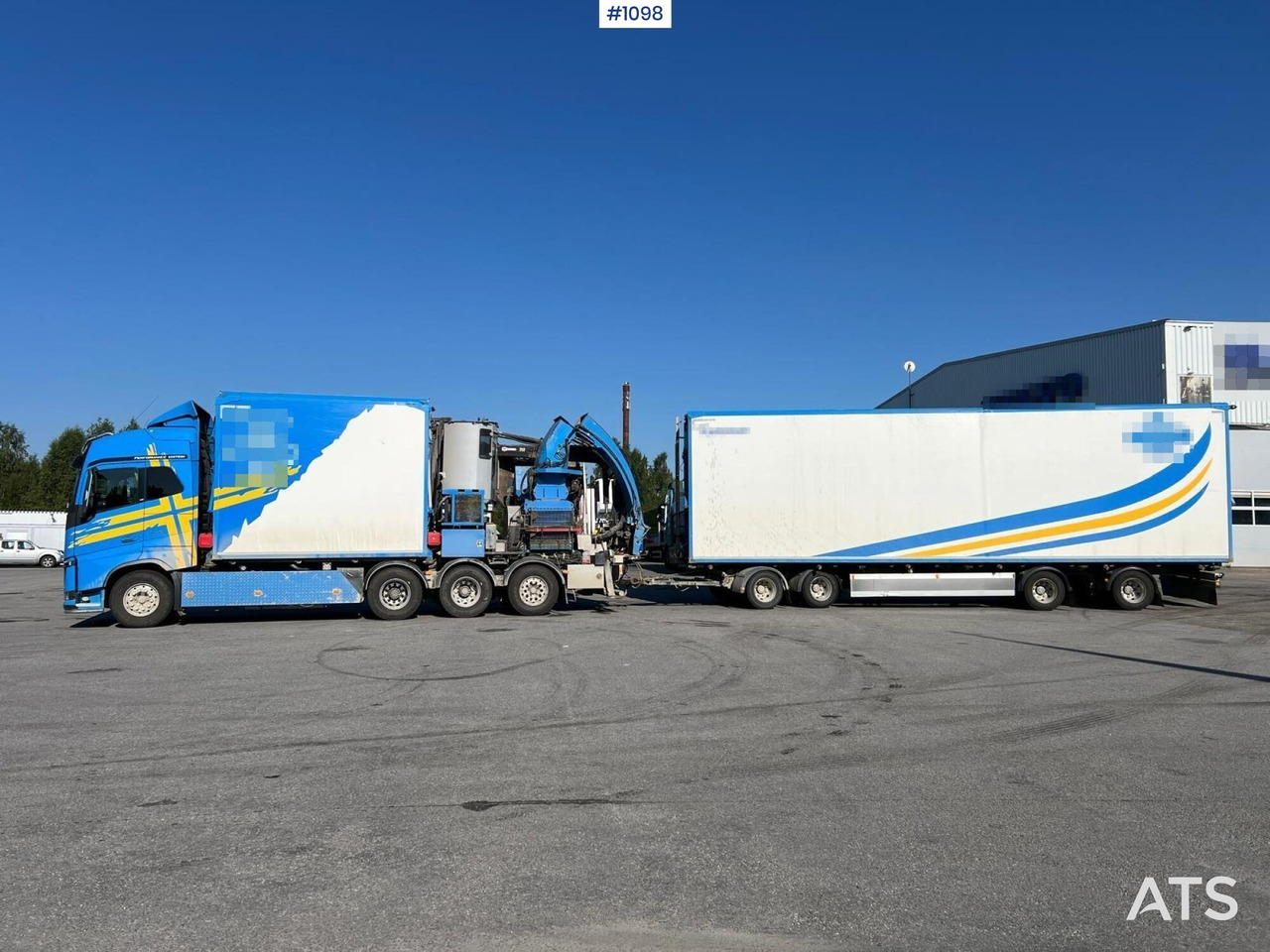 Volvo FH16 8*4 Flishugg - Измельчитель древесины: фото 1 Volvo FH16 8*4 Flishugg - Измельчитель древесины: фото 1