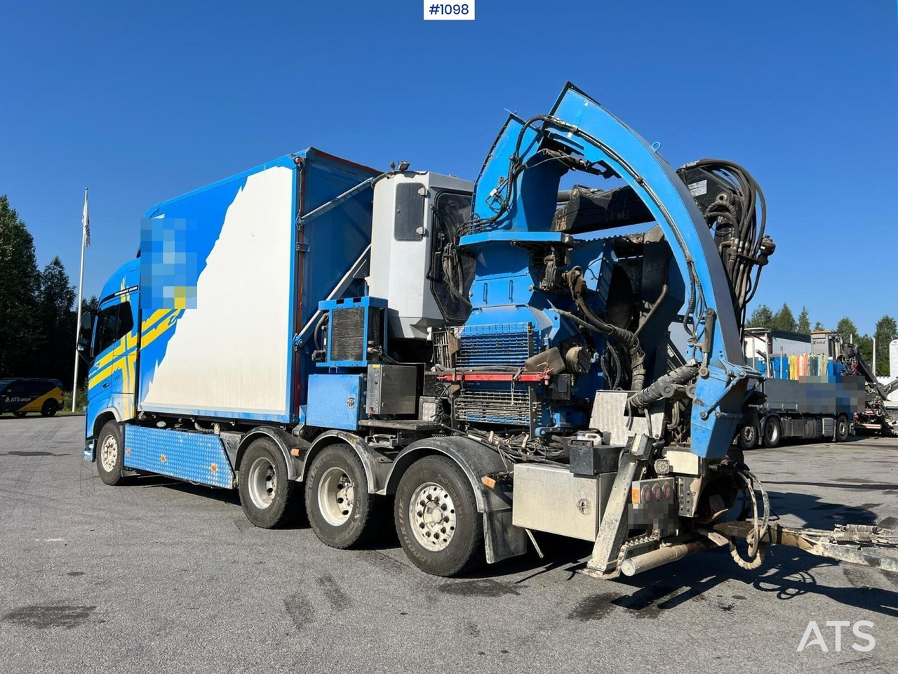 Volvo FH16 8*4 Flishugg - Измельчитель древесины: фото 3 Volvo FH16 8*4 Flishugg - Измельчитель древесины: фото 3