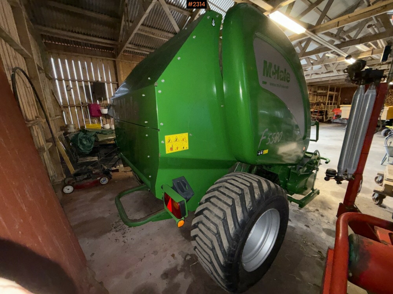 Baler McHale F5500 - Техника для сенозаготовки: фото 4 Baler McHale F5500 - Техника для сенозаготовки: фото 4