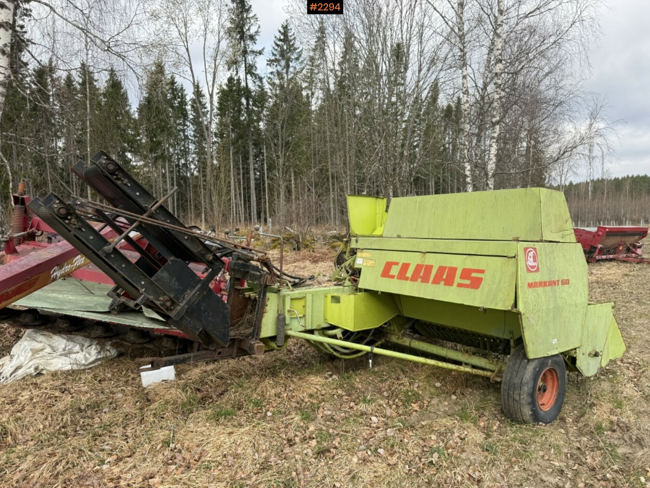Claas Markant 60 square baler with thrower - Техника для сенозаготовки: фото 3 Claas Markant 60 square baler with thrower - Техника для сенозаготовки: фото 3