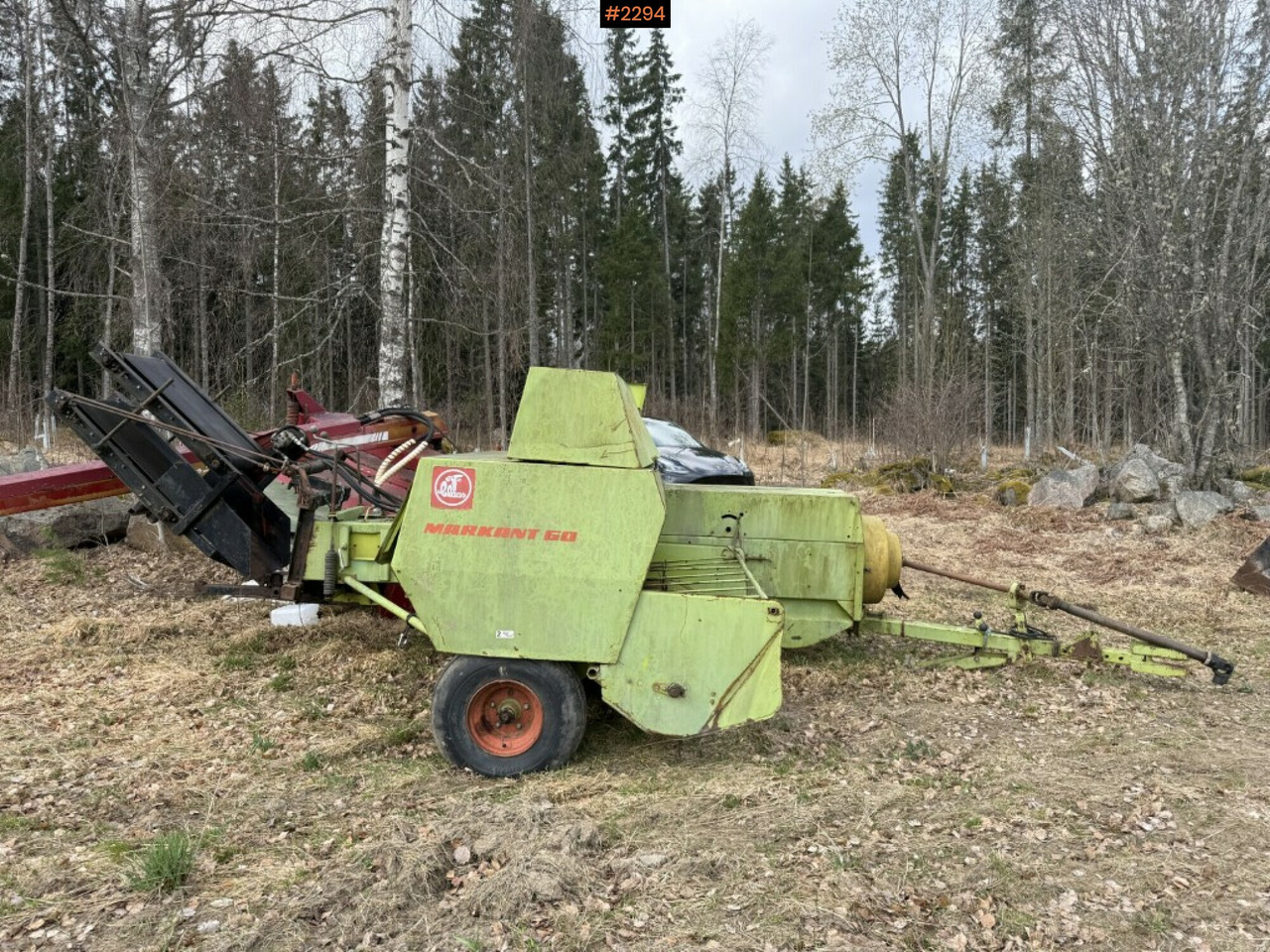 Claas Markant 60 square baler with thrower - Техника для сенозаготовки: фото 2 Claas Markant 60 square baler with thrower - Техника для сенозаготовки: фото 2