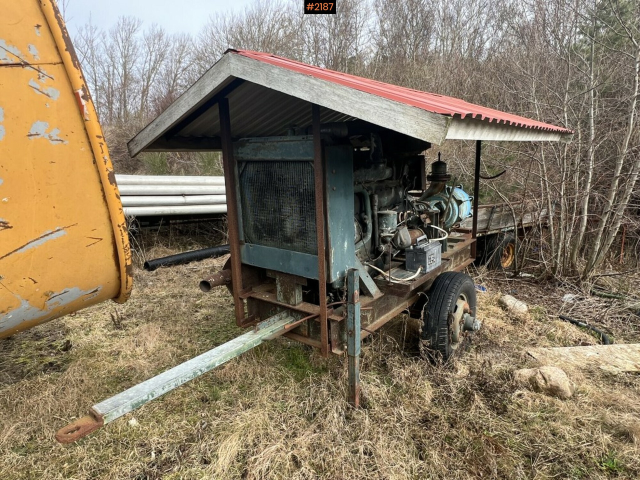 Diesel powered water pump Scania Vabis - Опрыскиватель: фото 1 Diesel powered water pump Scania Vabis - Опрыскиватель: фото 1