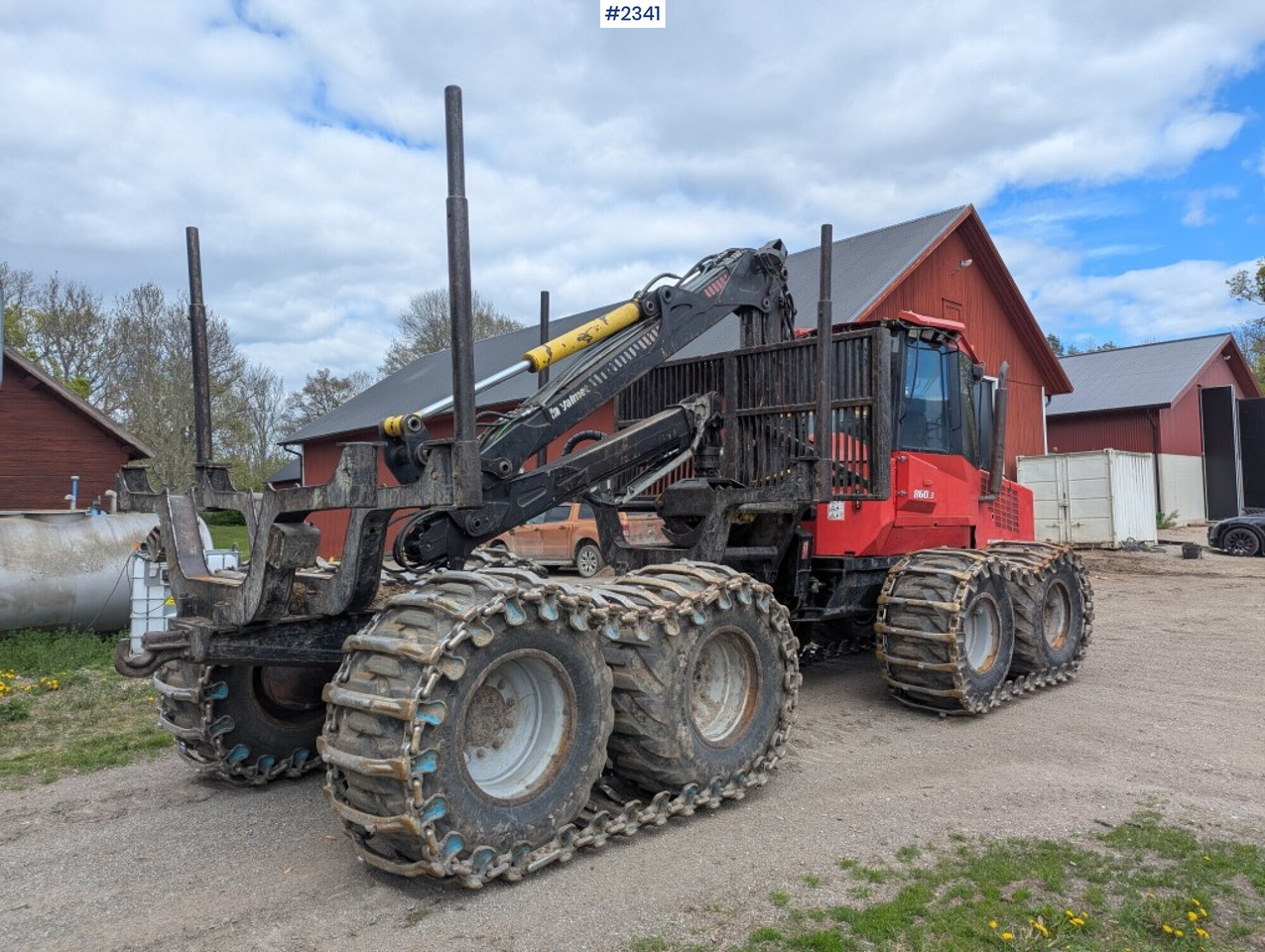 Forwarder Valmet 860.3 with CRF11 crane (SEE VIDEO) - Форвардер: фото 4 Forwarder Valmet 860.3 with CRF11 crane (SEE VIDEO) - Форвардер: фото 4
