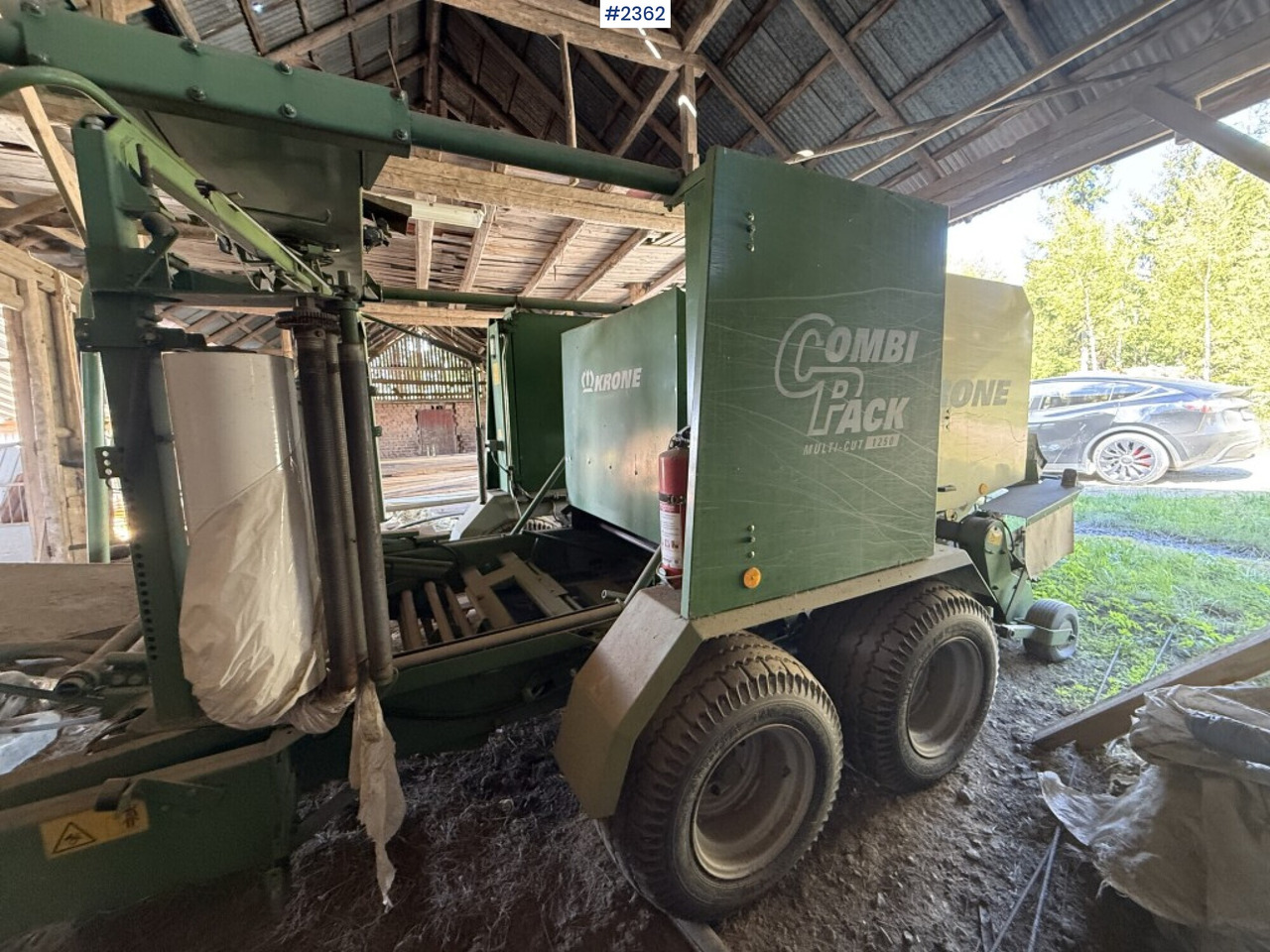 Krone Combi pack Multi-Cut 1250 round baler - Техника для сенозаготовки: фото 5 Krone Combi pack Multi-Cut 1250 round baler - Техника для сенозаготовки: фото 5