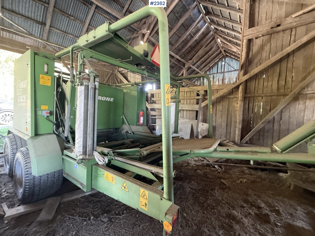 Krone Combi pack Multi-Cut 1250 round baler в лизинг Krone Combi pack Multi-Cut 1250 round baler: фото 16