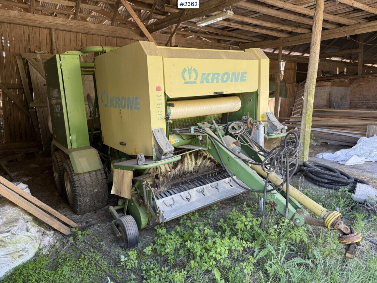 Krone Combi pack Multi-Cut 1250 round baler в лизинг Krone Combi pack Multi-Cut 1250 round baler: фото 6