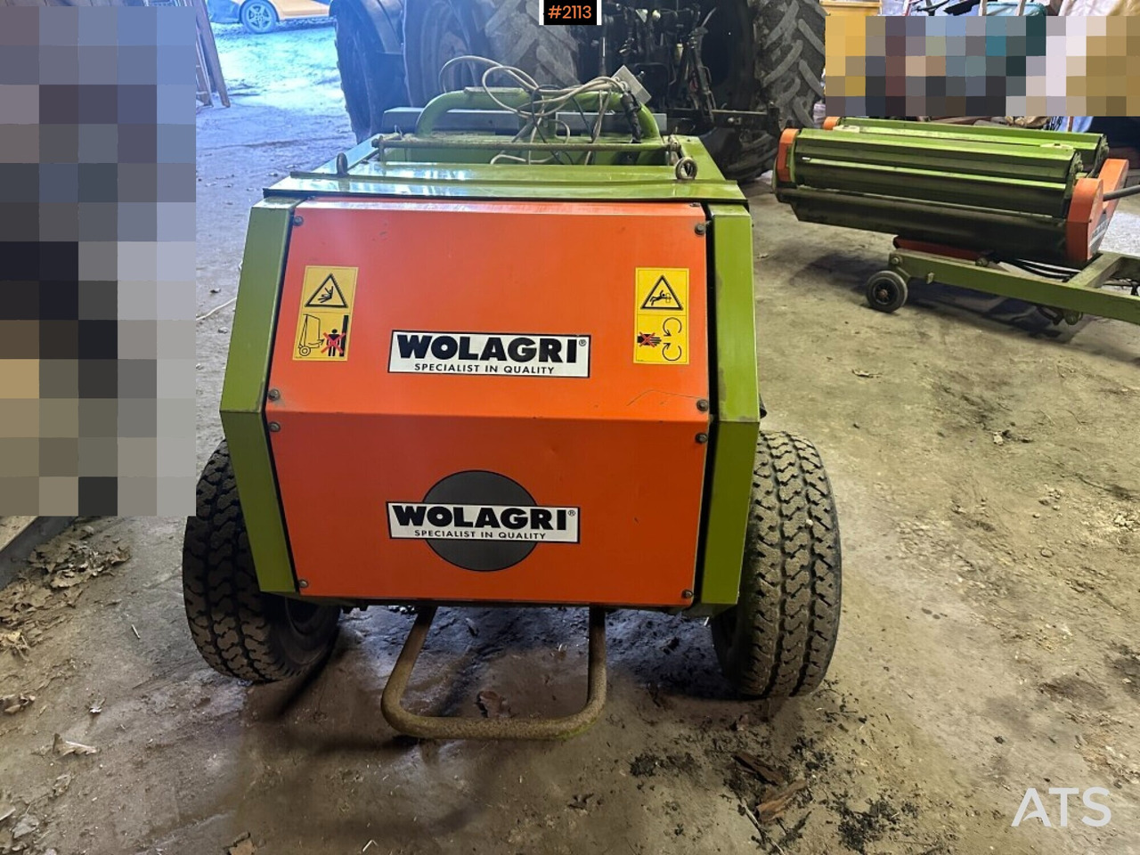 Mini baler Wolagri R500 with 2 separate wrappers в лизинг Mini baler Wolagri R500 with 2 separate wrappers: фото 7