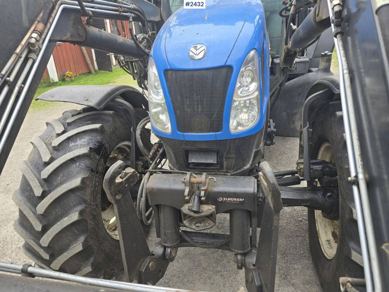 New Holland TS 125A med Frontlastare - Трактор: фото 4 New Holland TS 125A med Frontlastare - Трактор: фото 4