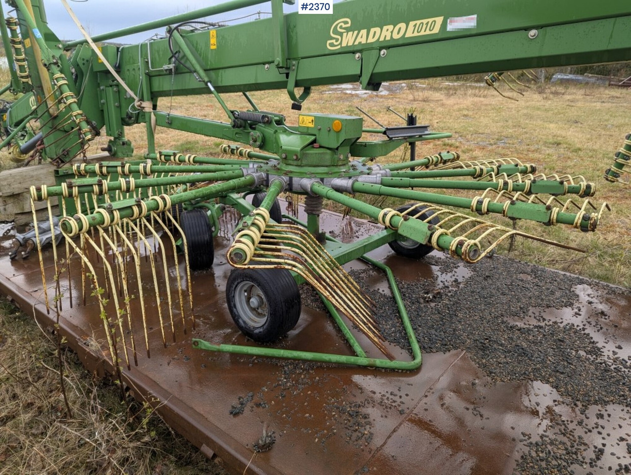 Rotary Rake Krone Swadro 1010 - Техника для сенозаготовки: фото 5 Rotary Rake Krone Swadro 1010 - Техника для сенозаготовки: фото 5