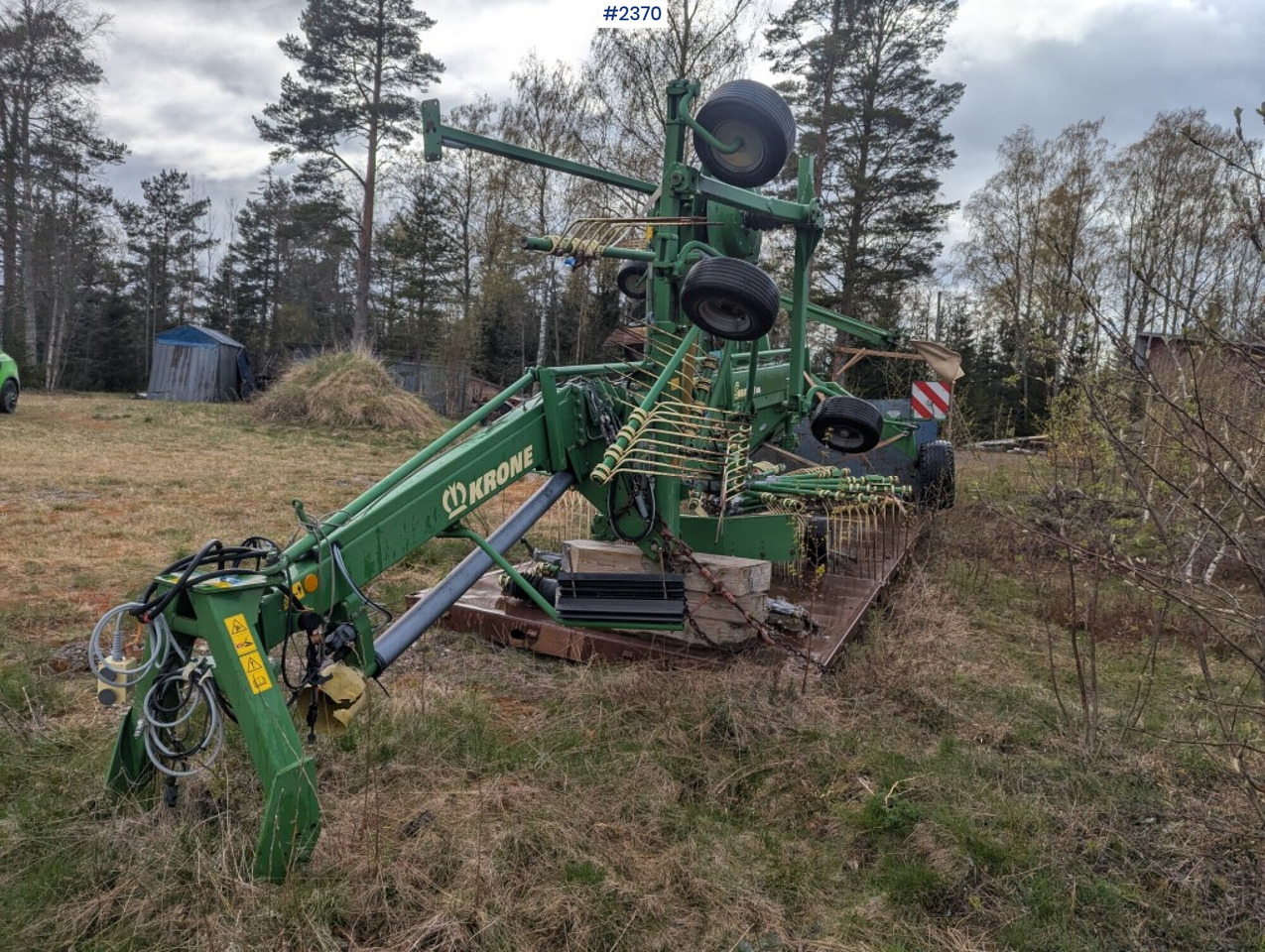 Rotary Rake Krone Swadro 1010 - Техника для сенозаготовки: фото 2 Rotary Rake Krone Swadro 1010 - Техника для сенозаготовки: фото 2