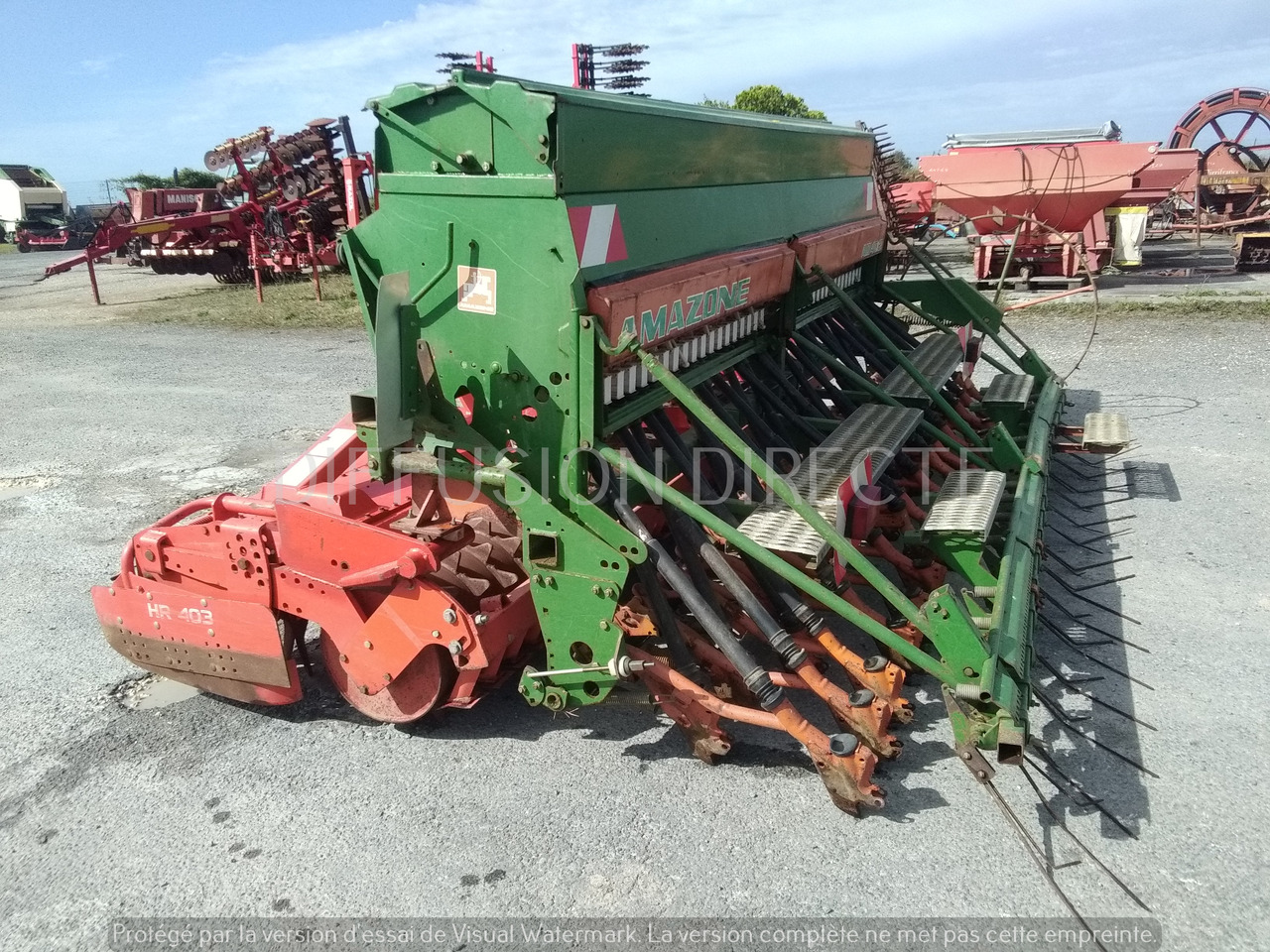 AMAZONE COMBINE DE SEMIS AD 402 - Посевной комплекс: фото 3 AMAZONE COMBINE DE SEMIS AD 402 - Посевной комплекс: фото 3