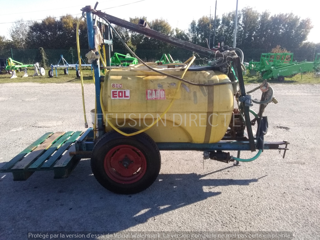 CARUELLE PULVERISATEUR TRAINE EOL - Опрыскиватель: фото 3 CARUELLE PULVERISATEUR TRAINE EOL - Опрыскиватель: фото 3