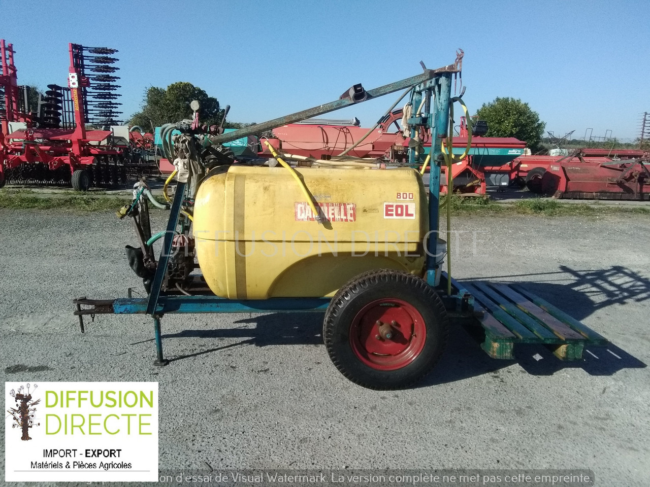 CARUELLE PULVERISATEUR TRAINE EOL - Опрыскиватель: фото 1 CARUELLE PULVERISATEUR TRAINE EOL - Опрыскиватель: фото 1