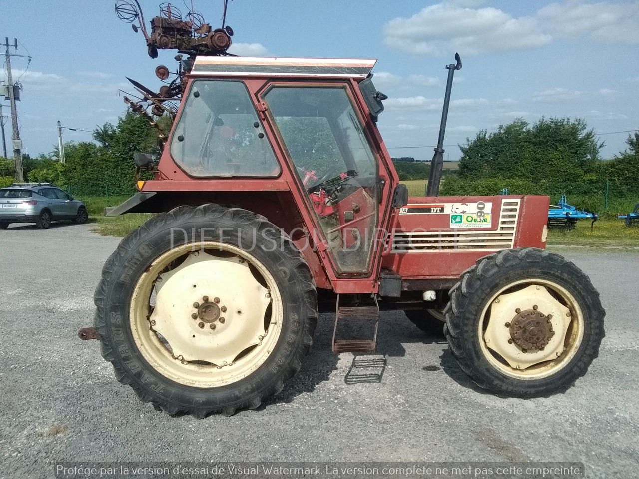 FIAT TRACTEUR AGRICOLE 80-90 DT - Трактор: фото 3 FIAT TRACTEUR AGRICOLE 80-90 DT - Трактор: фото 3