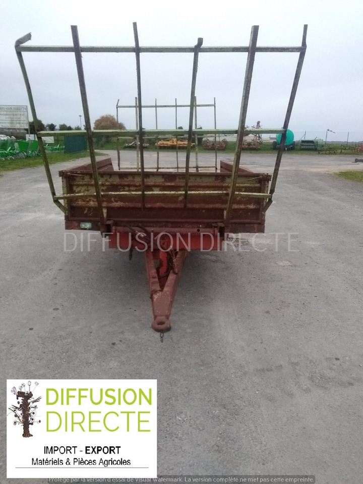 GRUAU REMORQUE AGRICOLE G 400 - Сельскохозяйственный прицеп-платформа: фото 1 GRUAU REMORQUE AGRICOLE G 400 - Сельскохозяйственный прицеп-платформа: фото 1