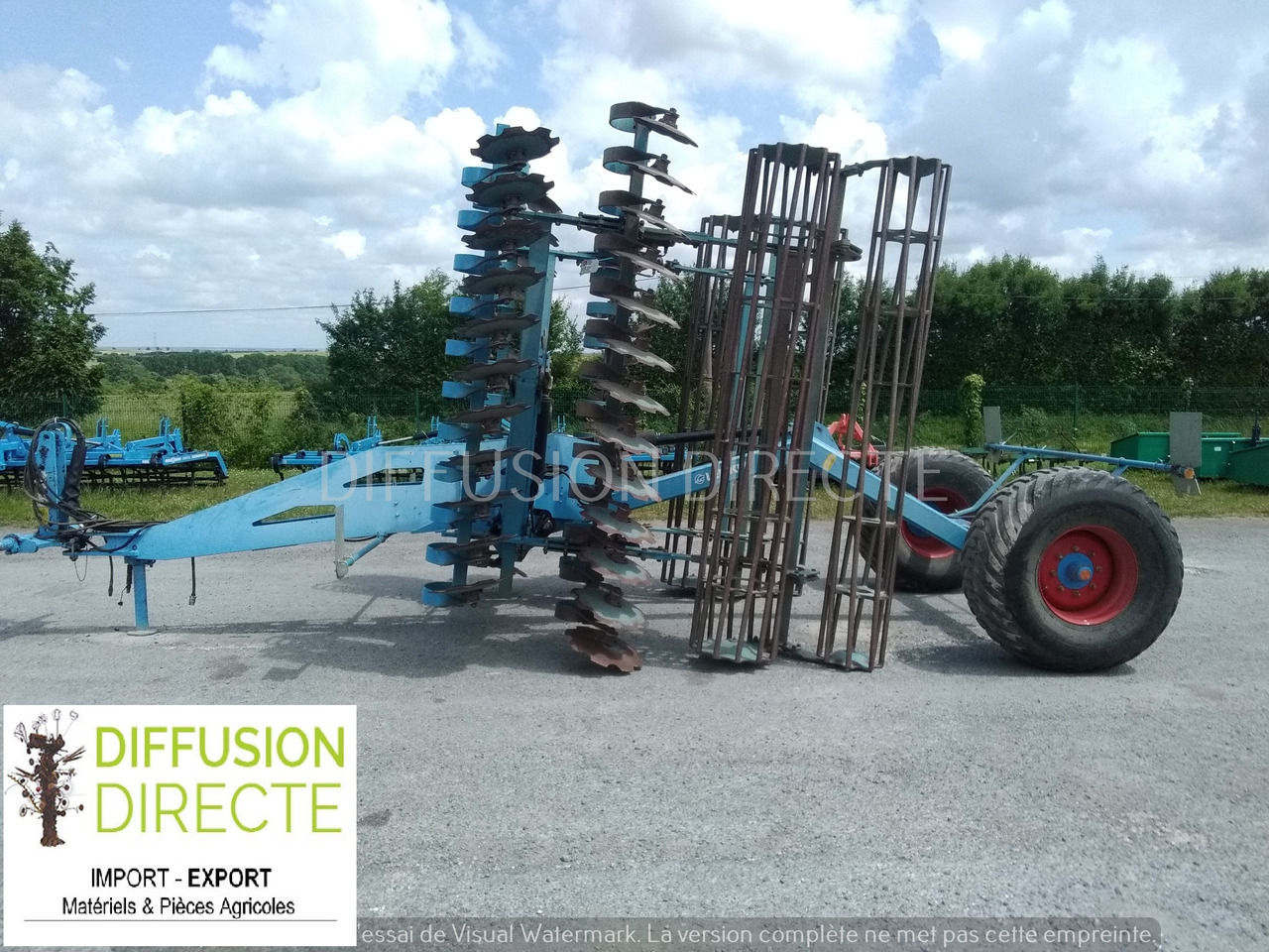LEMKEN DECHAUMEUR A DISQUES HELIODOR H 8 SF - Дисковая борона: фото 1 LEMKEN DECHAUMEUR A DISQUES HELIODOR H 8 SF - Дисковая борона: фото 1