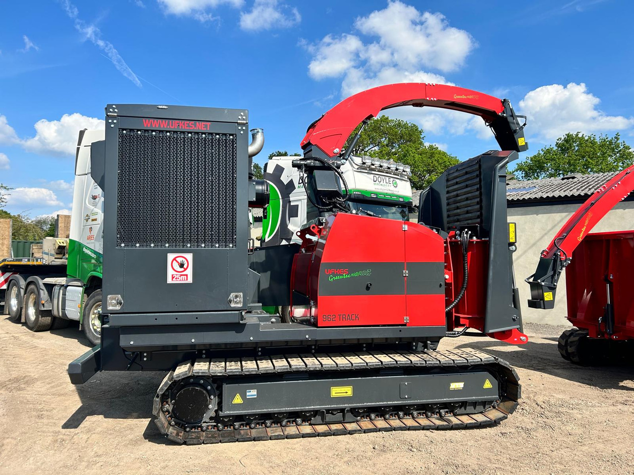 UFKES Greentec 962 Tracked Chipper - Измельчитель древесины: фото 3 UFKES Greentec 962 Tracked Chipper - Измельчитель древесины: фото 3