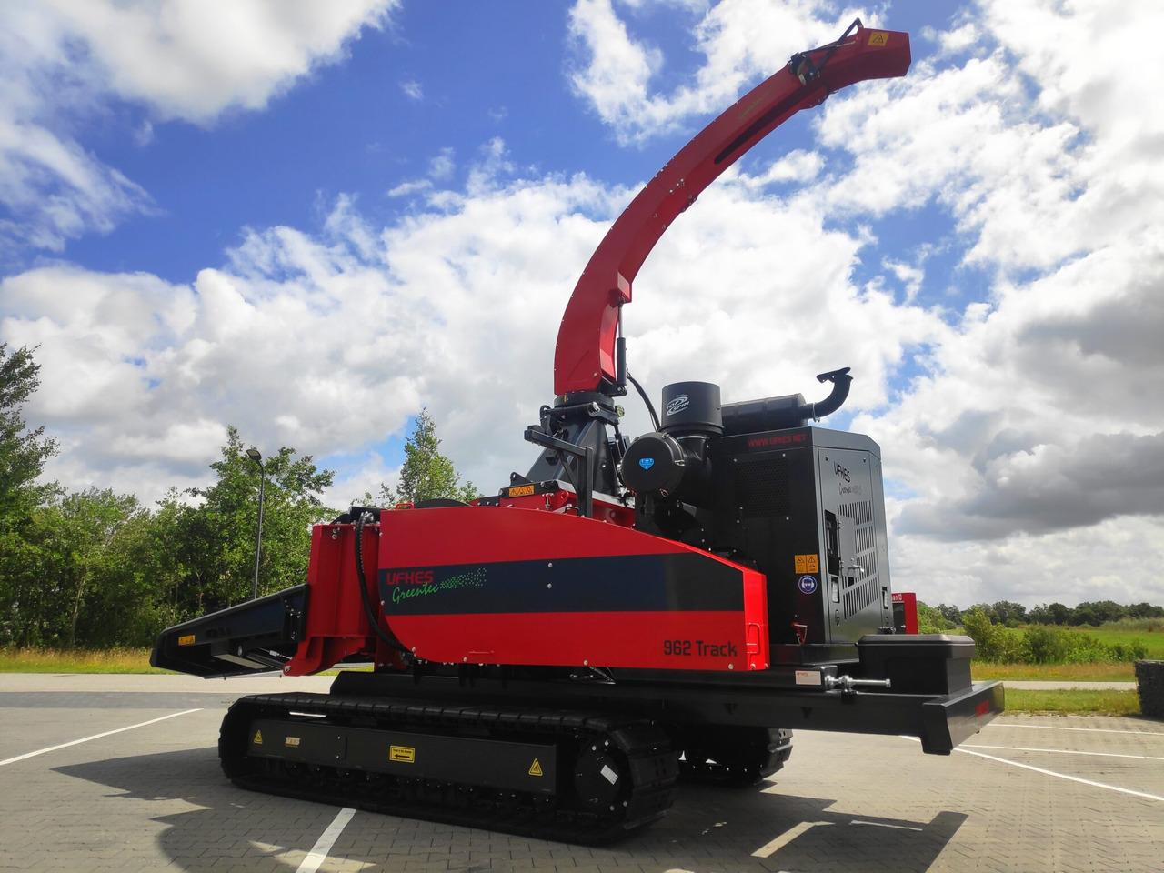 UFKES Greentec 962 Tracked Chipper - Измельчитель древесины: фото 5 UFKES Greentec 962 Tracked Chipper - Измельчитель древесины: фото 5