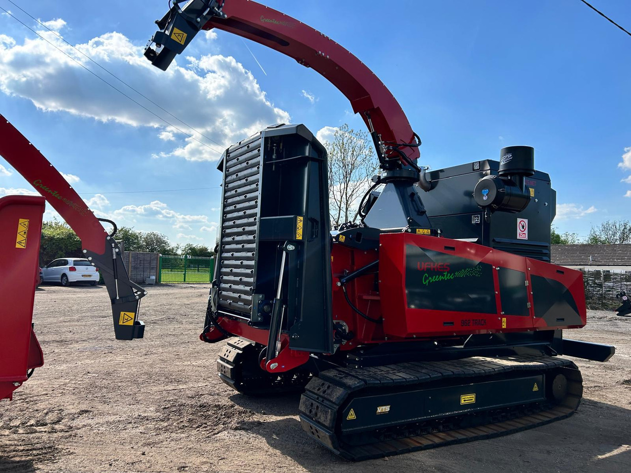 UFKES Greentec 962 Tracked Chipper - Измельчитель древесины: фото 4 UFKES Greentec 962 Tracked Chipper - Измельчитель древесины: фото 4