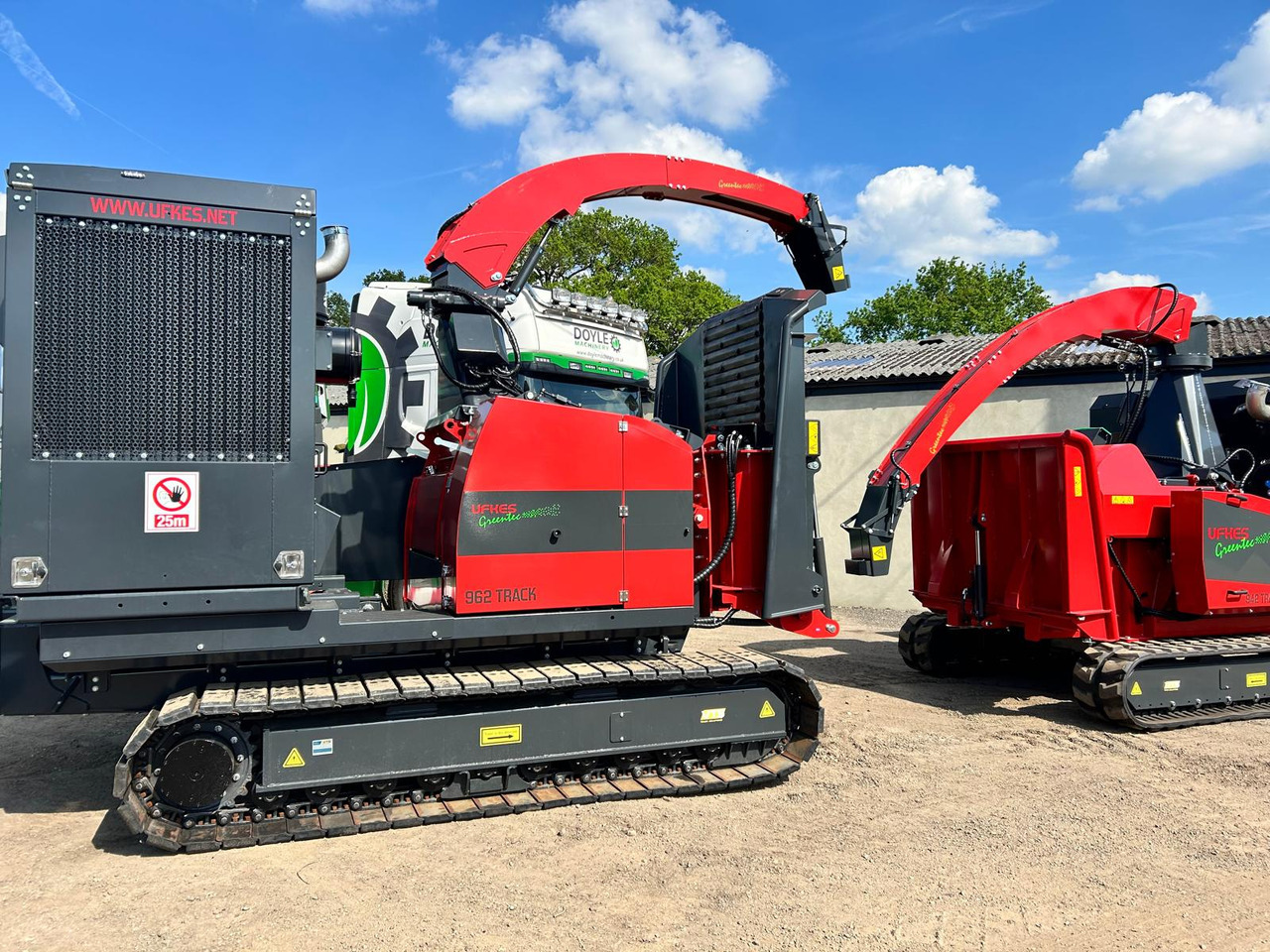 UFKES Greentec 962 Tracked Chipper - Измельчитель древесины: фото 2 UFKES Greentec 962 Tracked Chipper - Измельчитель древесины: фото 2