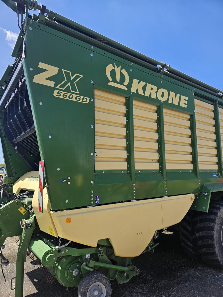 KRONE ZX560GD - Самозагружающийся прицеп: фото 1 KRONE ZX560GD - Самозагружающийся прицеп: фото 1