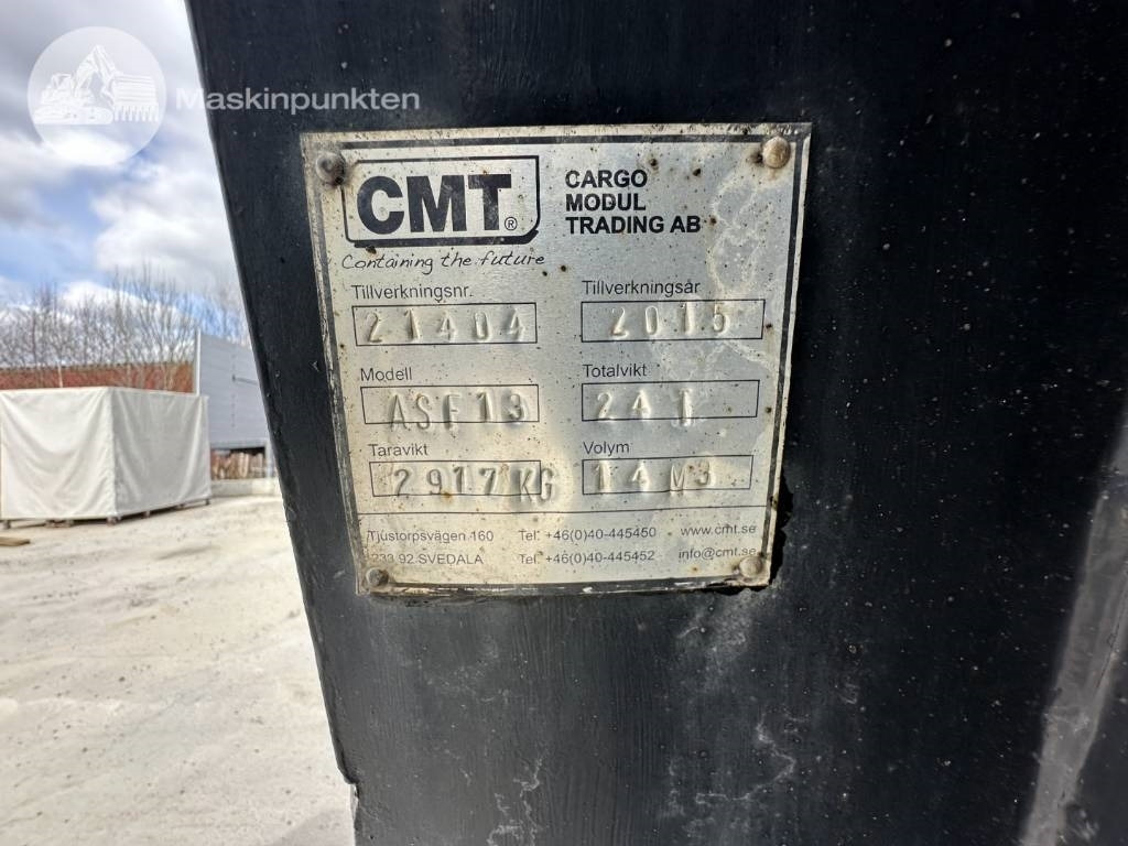 Контейнер для мультилифта CMT ASF 13 Asfaltsflak: фото 9
