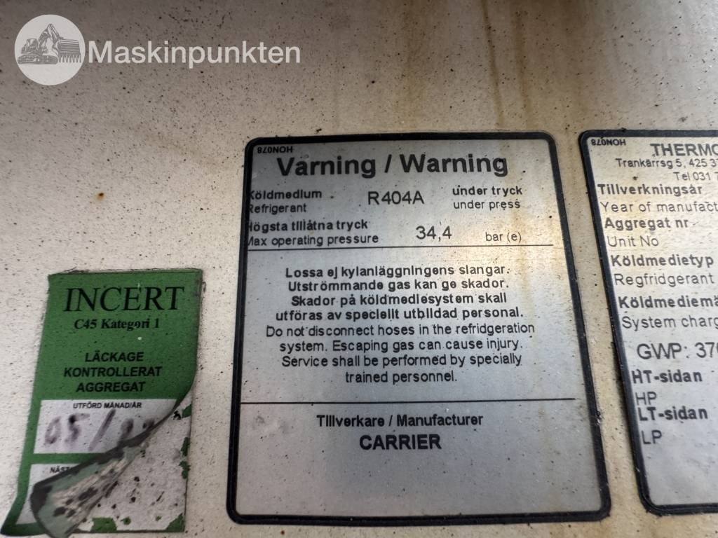 Прицеп-рефрижератор Ekeri S8-K Med kylaggregat: фото 39