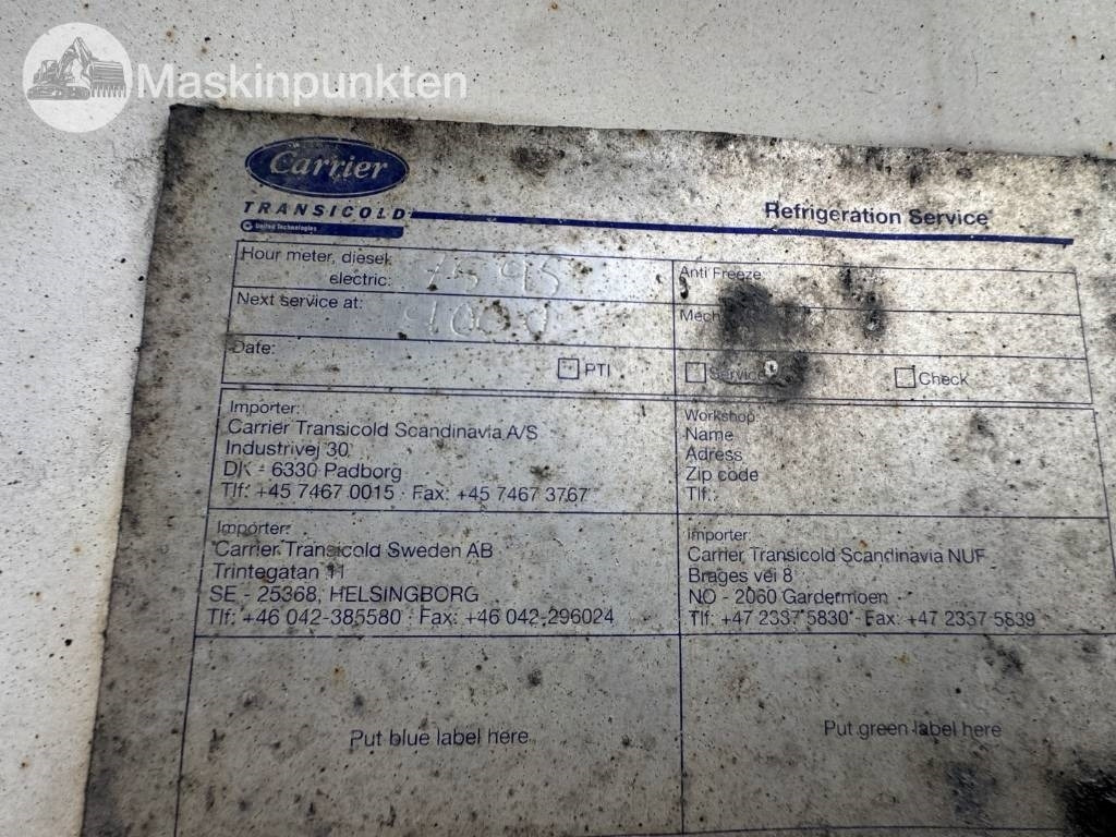 Прицеп-рефрижератор Ekeri S8-K Med kylaggregat: фото 42