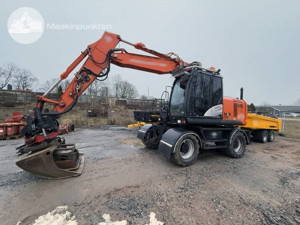 Hitachi ZX 170 W-5 B - Колёсный экскаватор: фото 3 Hitachi ZX 170 W-5 B - Колёсный экскаватор: фото 3