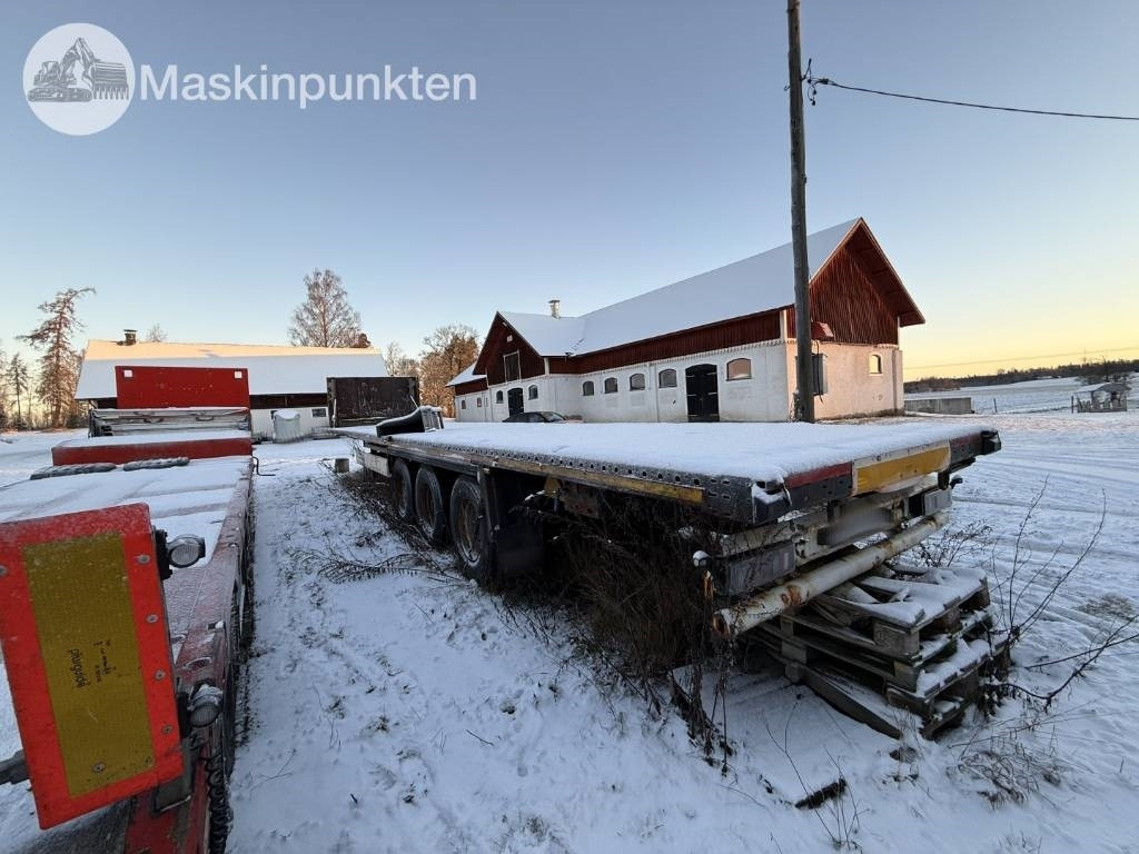 Krone SD flaktrailer - Полуприцеп бортовой/ Платформа: фото 5 Krone SD flaktrailer - Полуприцеп бортовой/ Платформа: фото 5