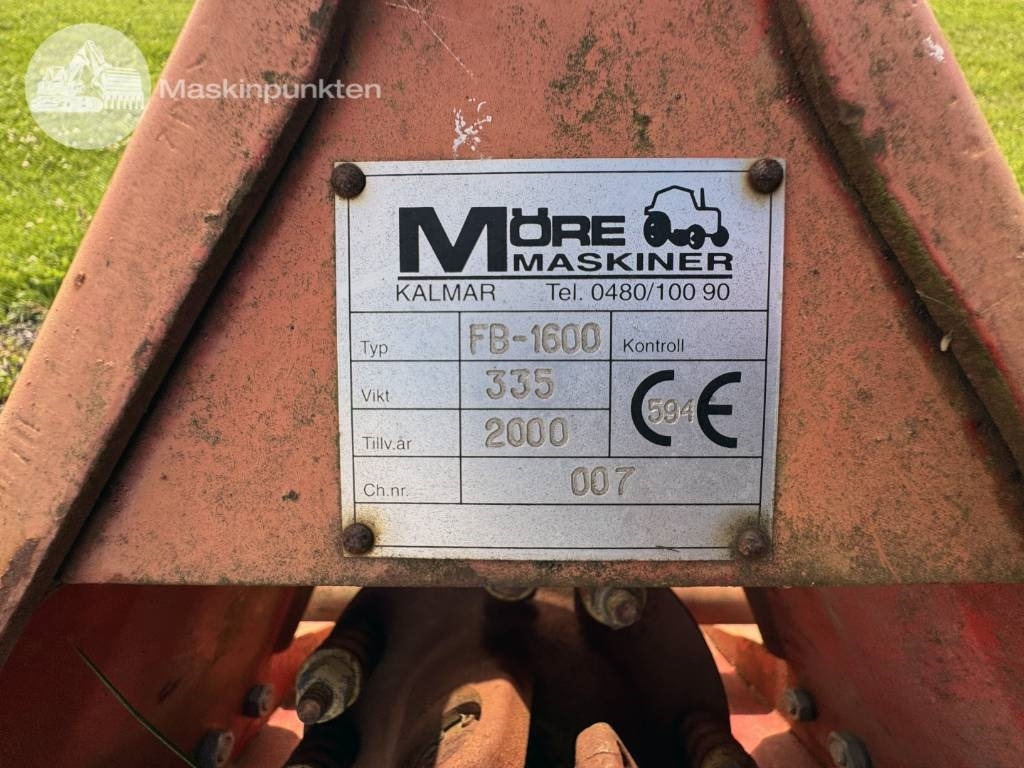 Möre FB-1600 Jordfräs - Техника для обработки почвы: фото 5 Möre FB-1600 Jordfräs - Техника для обработки почвы: фото 5