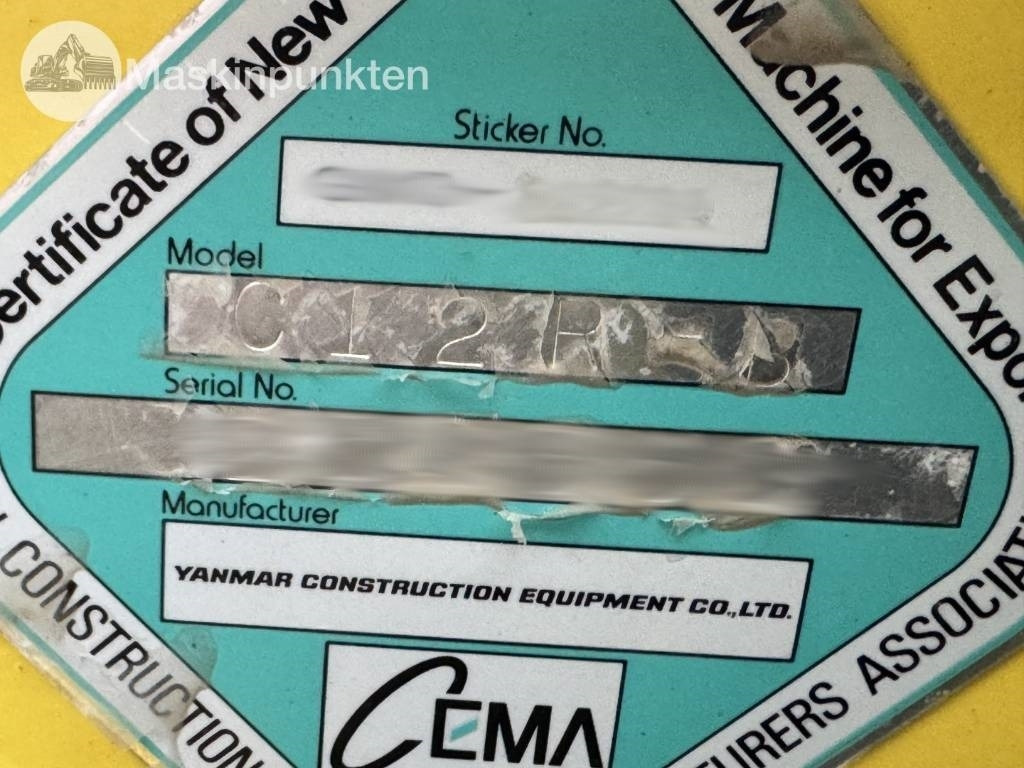 Мини-самосвал Yanmar C 12 R A: фото 27