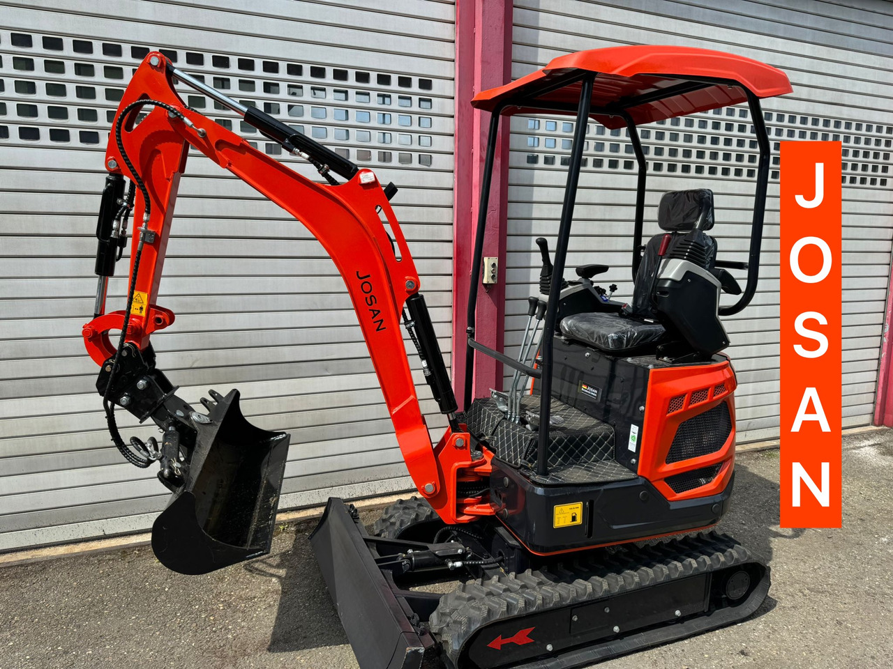Josan B1,8 - Мини-экскаватор: фото 3 Josan B1,8 - Мини-экскаватор: фото 3