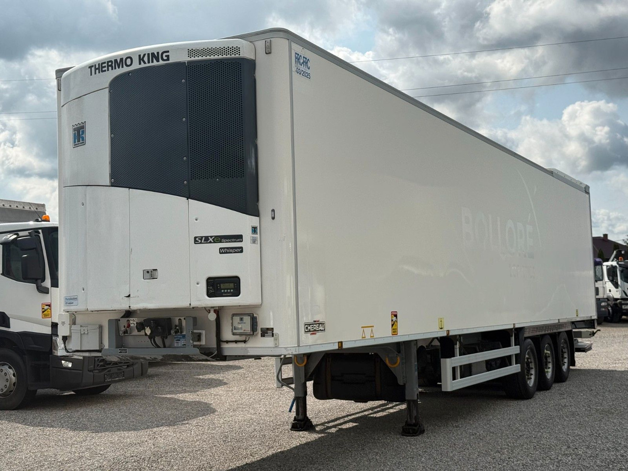 Chereau THERMO KING SLXe DIESEL/ELECTRIC SAF - Полуприцеп-рефрижератор: фото 3 Chereau THERMO KING SLXe DIESEL/ELECTRIC SAF - Полуприцеп-рефрижератор: фото 3