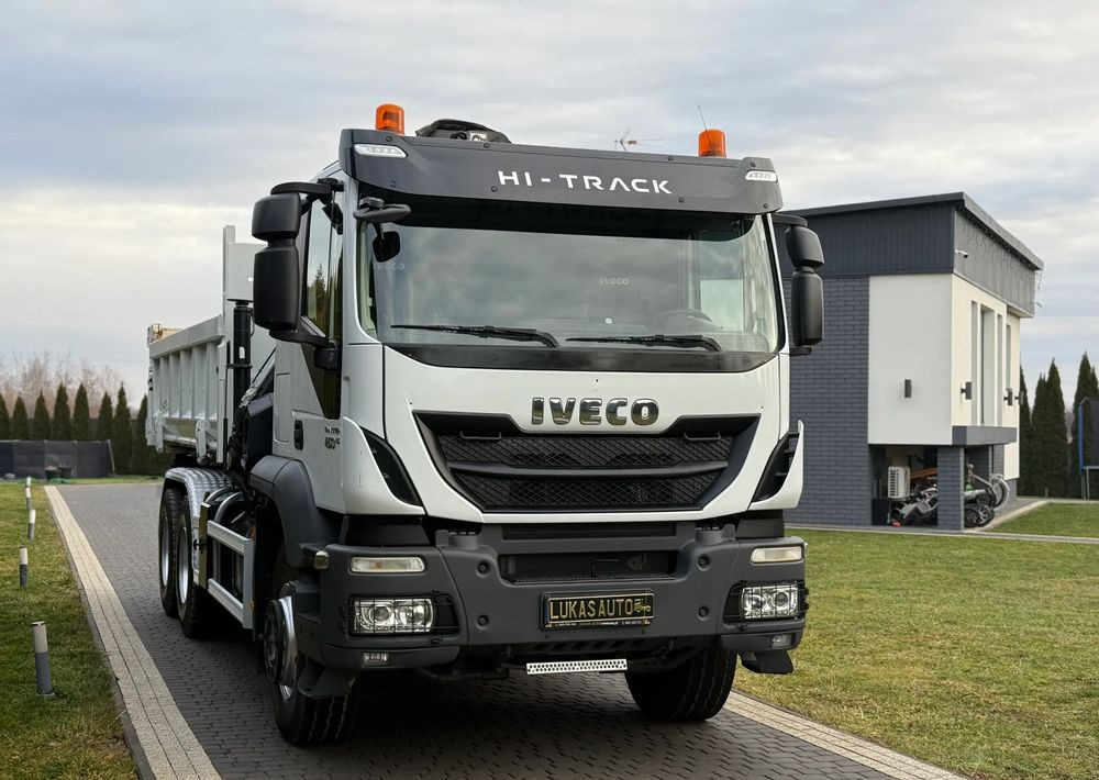 Iveco TRAKKER 450 6X4 PODWÓJNA HYDRO-BURTA HIAB 104 - Самосвал: фото 2 Iveco TRAKKER 450 6X4 PODWÓJNA HYDRO-BURTA HIAB 104 - Самосвал: фото 2